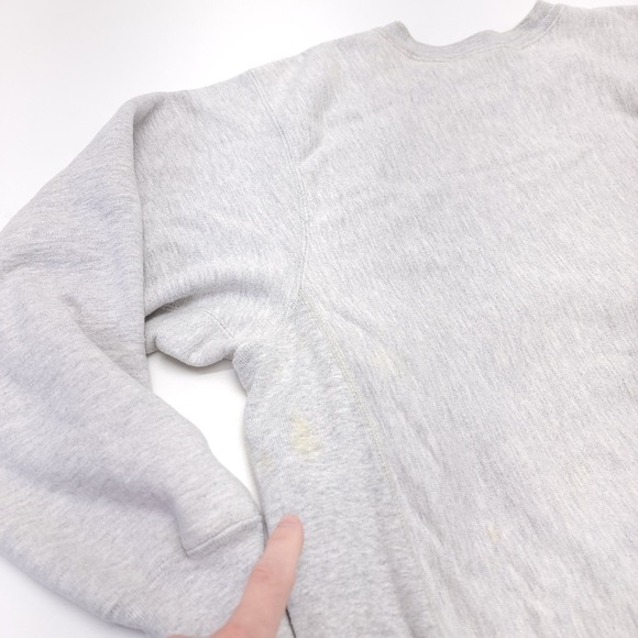 Vintage 80s Champion Reverse Weave Warmup UCLA Crewneck Sweatshirt USA READ - Picture 4 of 10